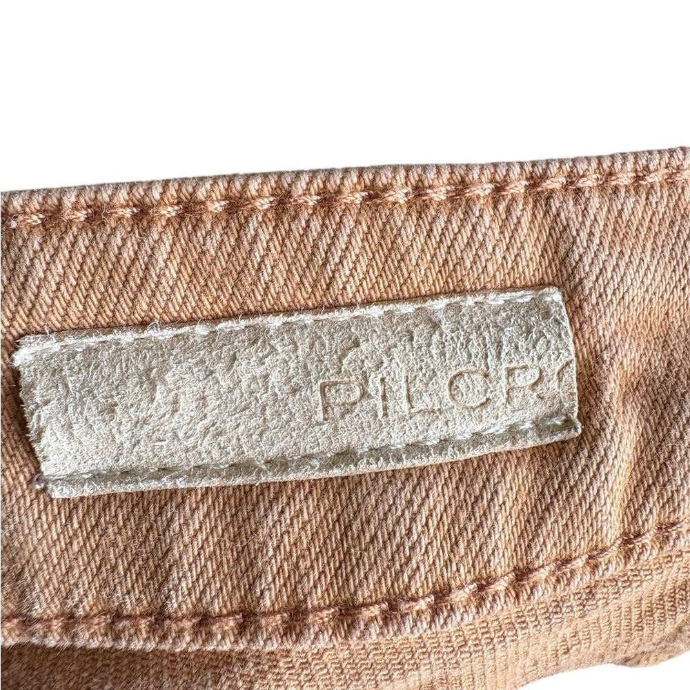 Anthropology Pilcro The Breaker Barrel Leg Jeans sz 29 copper shade preloved - Picture 3 of 14